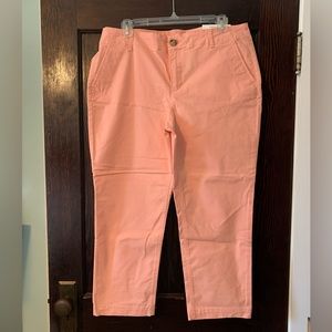 LOFT Petite Monroe Slim Chino Pants